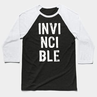 Invincible Warrior Baseball T-Shirt